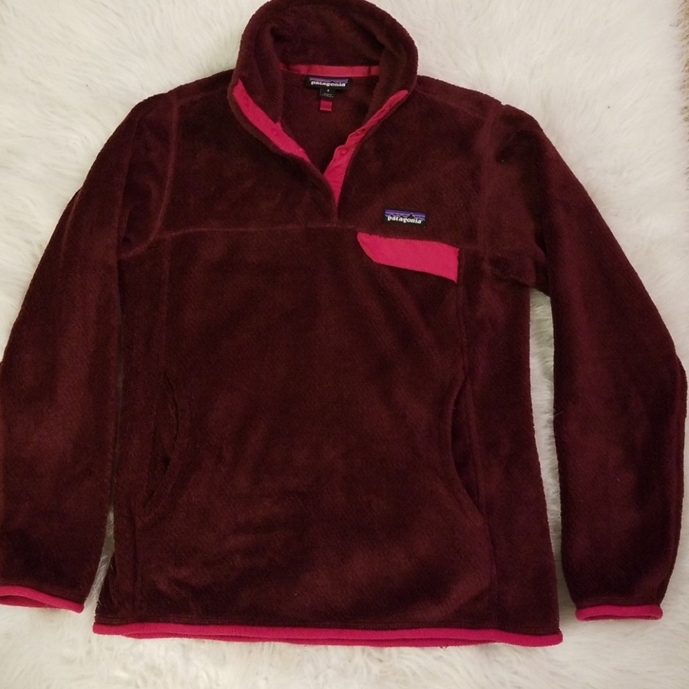 Ladies Patagonia Fleece Jacket Size Small